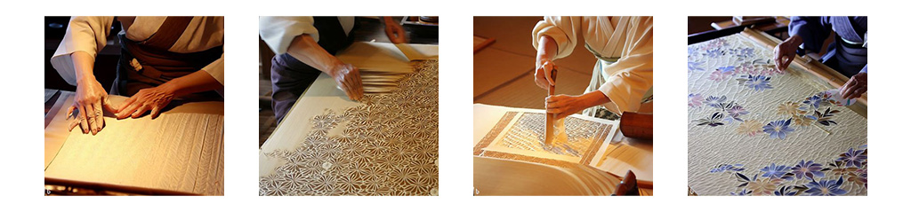 日本の伝統文化に和紙や織物技術があります。